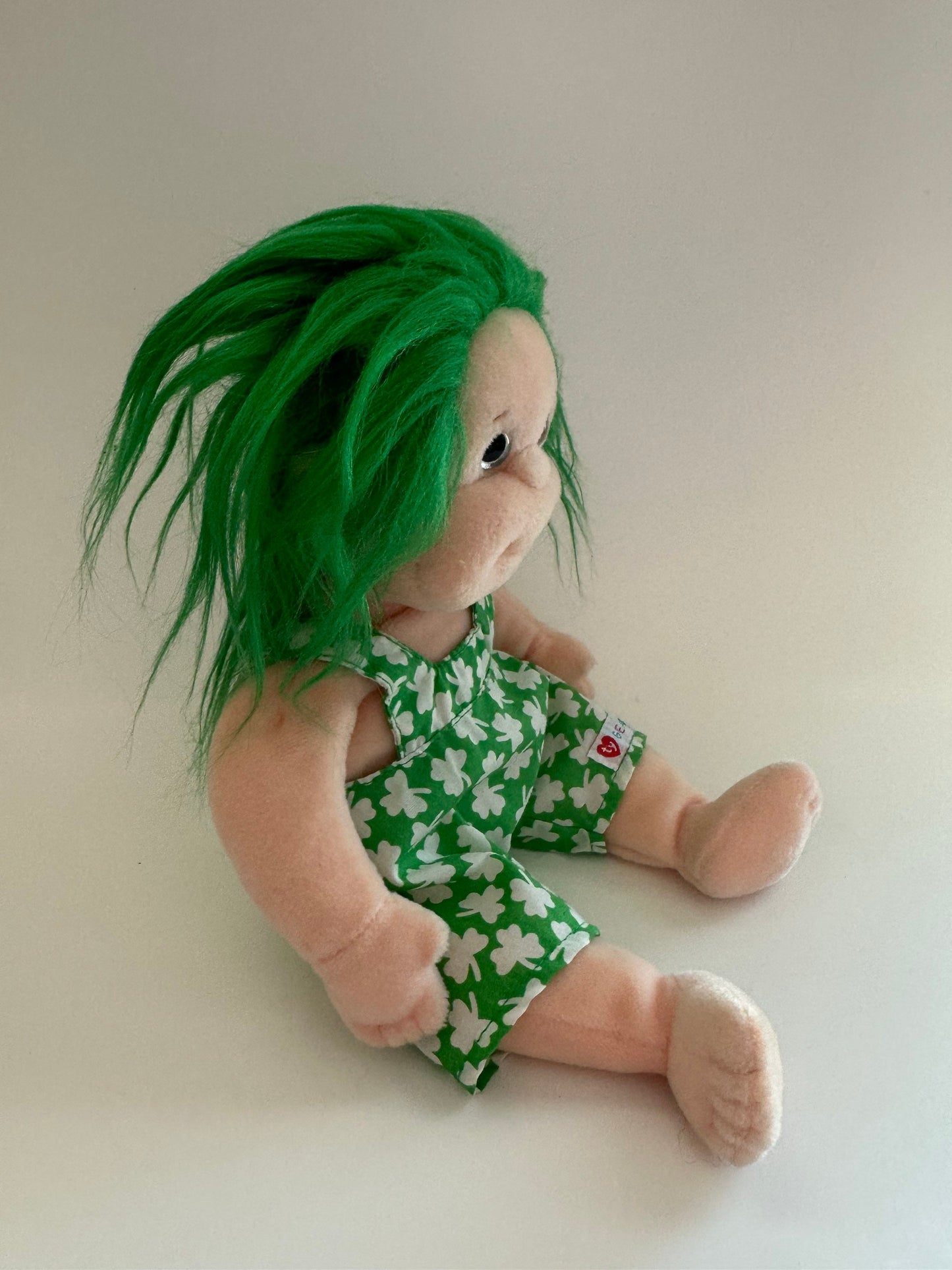 Ty Beanie Kid “Shenanigan” the Irish / St Patrick’s Day Collectable Doll  (10 inch)