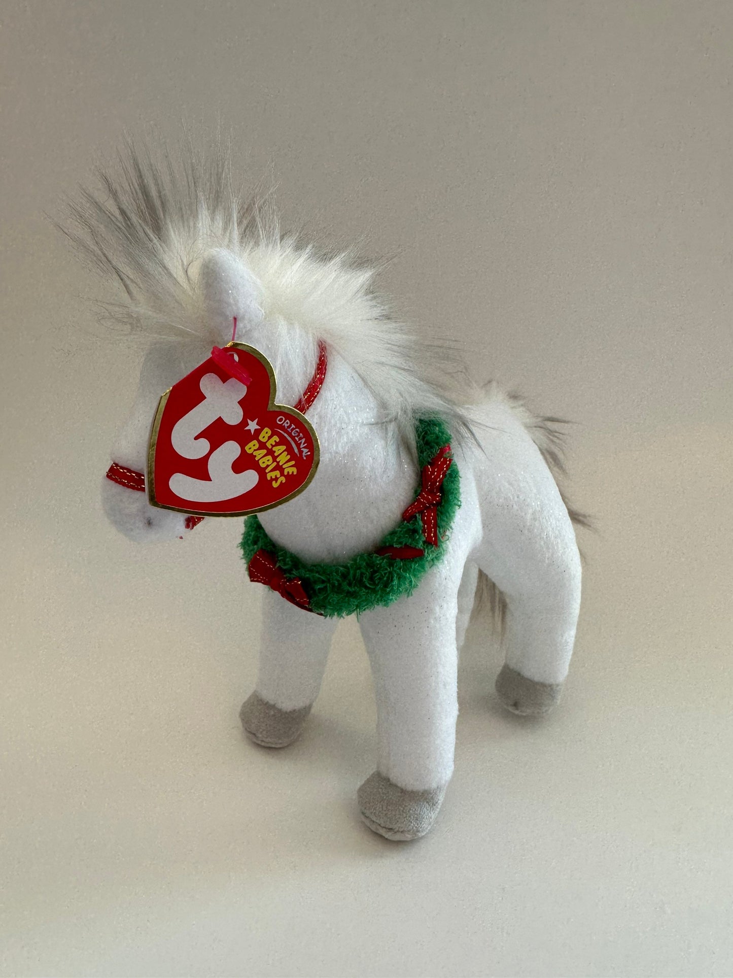 Ty Beanie Baby “Sleighride” the Christmas Horse (6.5 inches)