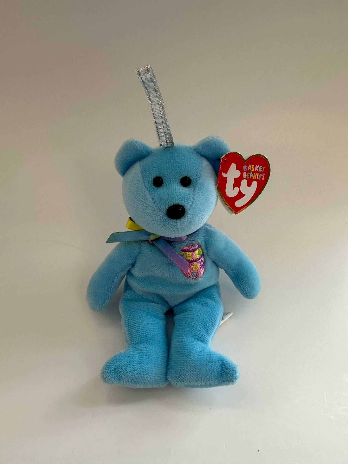 Ty Basket Beanie “Candies” the Adorable Blue Bear *Small Size - 4 inch!*