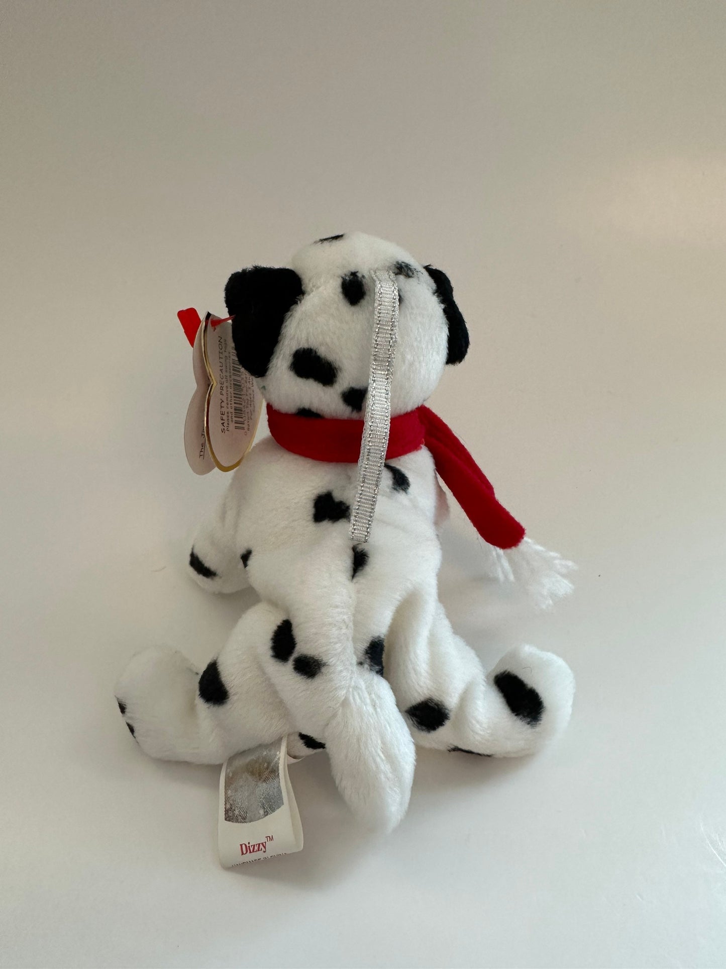 Ty Jingle Beanie Ornament “Dizzy” the Dalmatian Dog (4 inch)