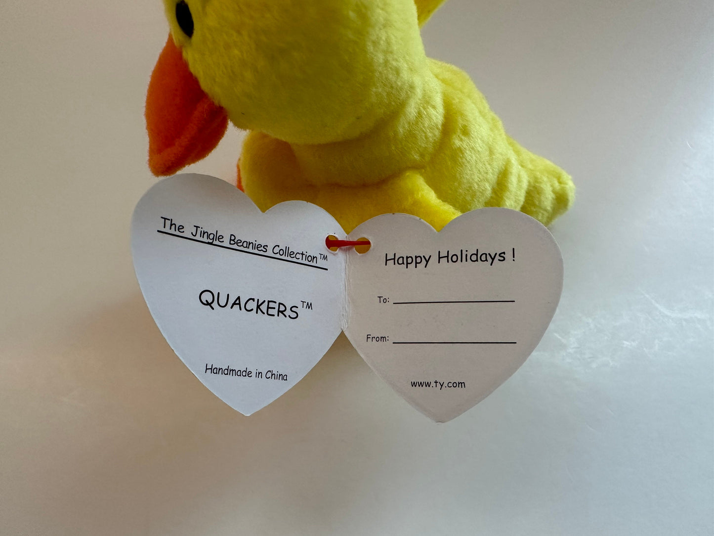 Ty Jingle Beanie “Quackers” the Duck! (4 inch)