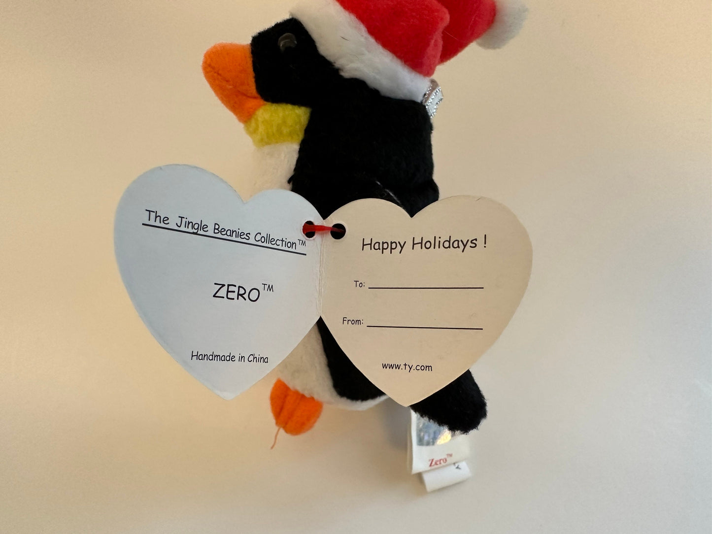 Ty Jingle Beanie “Zero” the Penguin Tree Ornament (4 inch)