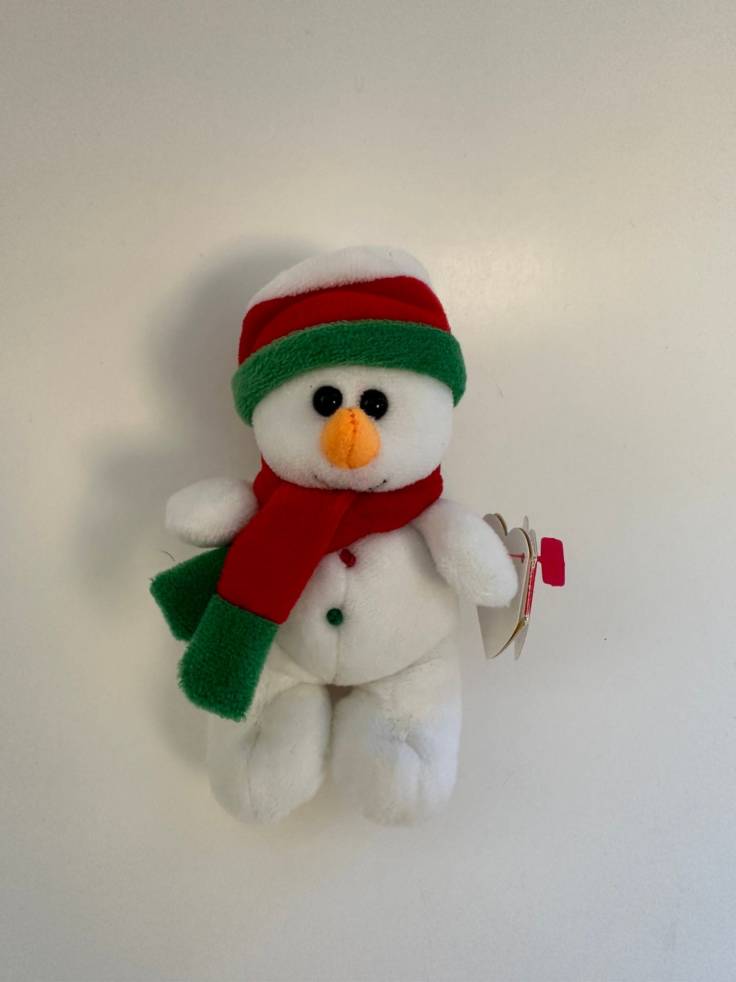 Ty Jingle Beanie “Flakesy” the Snowman Tree Ornament Beanie (4 inch)