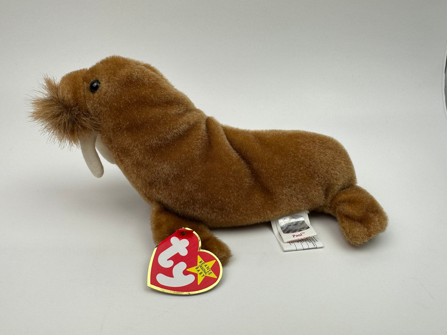 Ty Beanie Baby “Paul” the Walrus! (7 inch)