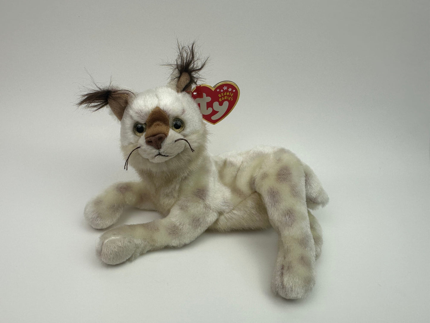 Ty Beanie Baby “Tracks” the Lynx! (6.5 inch)