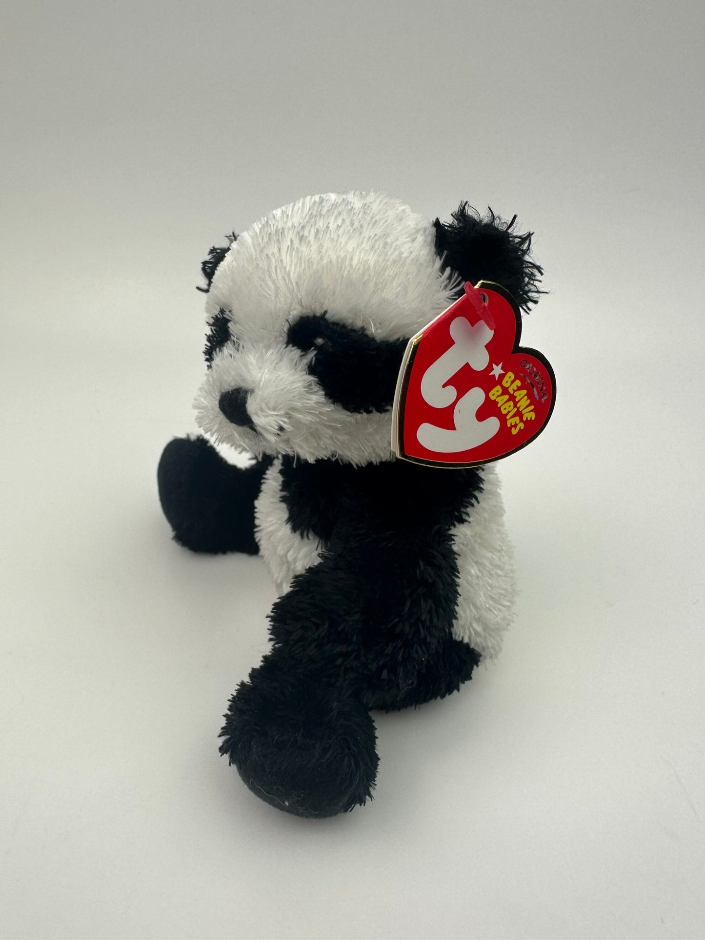 Ty Beanie Baby “Wonton” the Black and White Panda *Rare*  (5 inch)