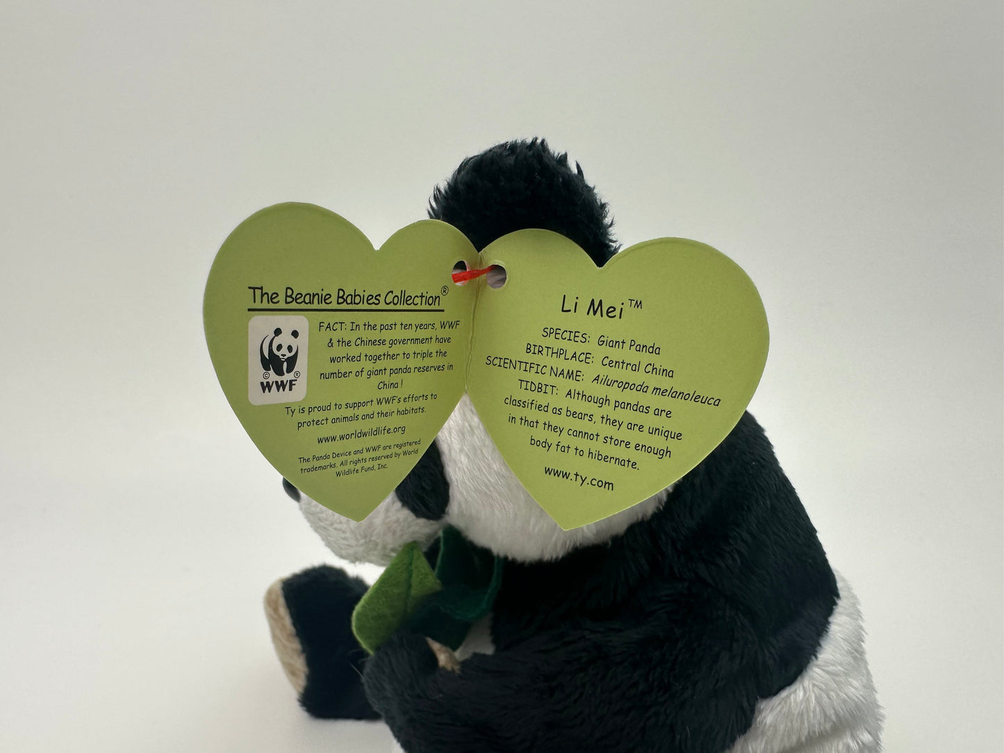 Ty Beanie Baby “Li Mei” the WWF Panda - Internet Exclusive (6 inch)