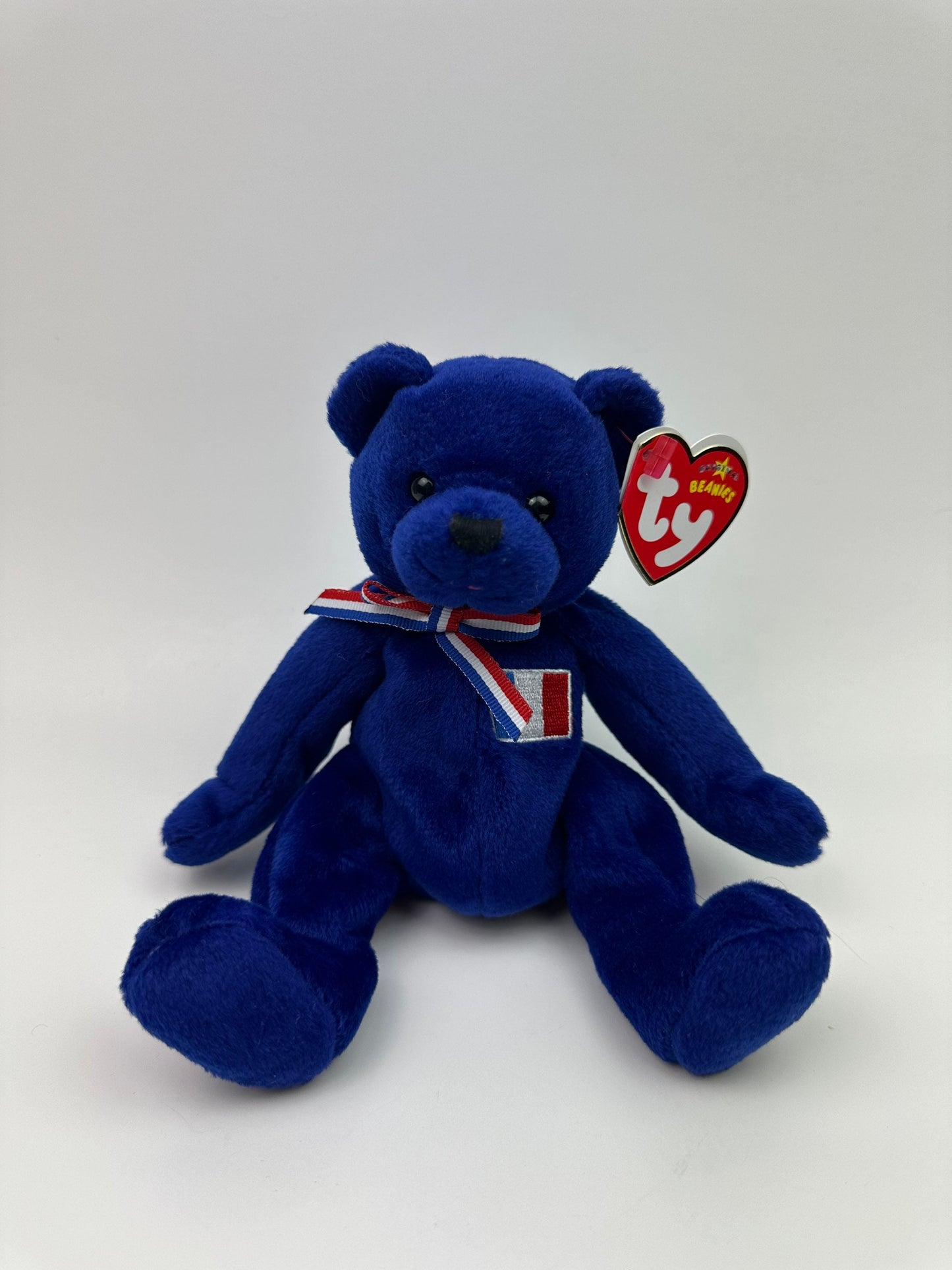 Ty Beanie Baby “Mascotte” the Europe Exclusive Bear (7.5 inch)