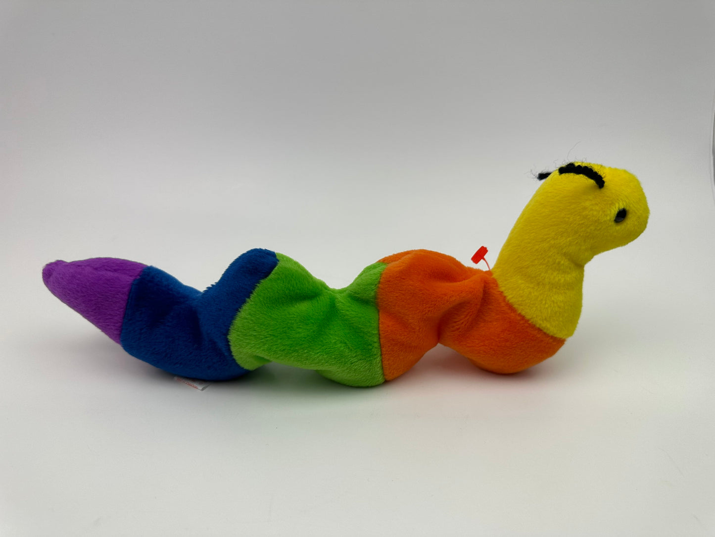 Ty Beanie Baby “Inch” the Colourful Inchworm (11 inch)