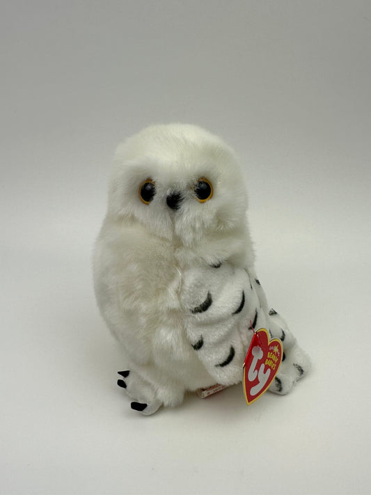 Ty Beanie Baby “Snowdrop” the Snowy Owl - Internet Exclusive (6 inch)