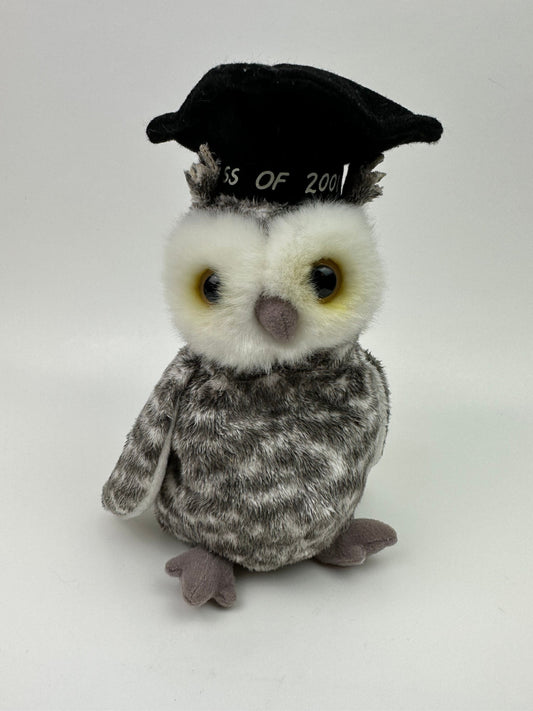 Ty Beanie Baby “Smart” the 2001 Graduation Owl (6 inch)