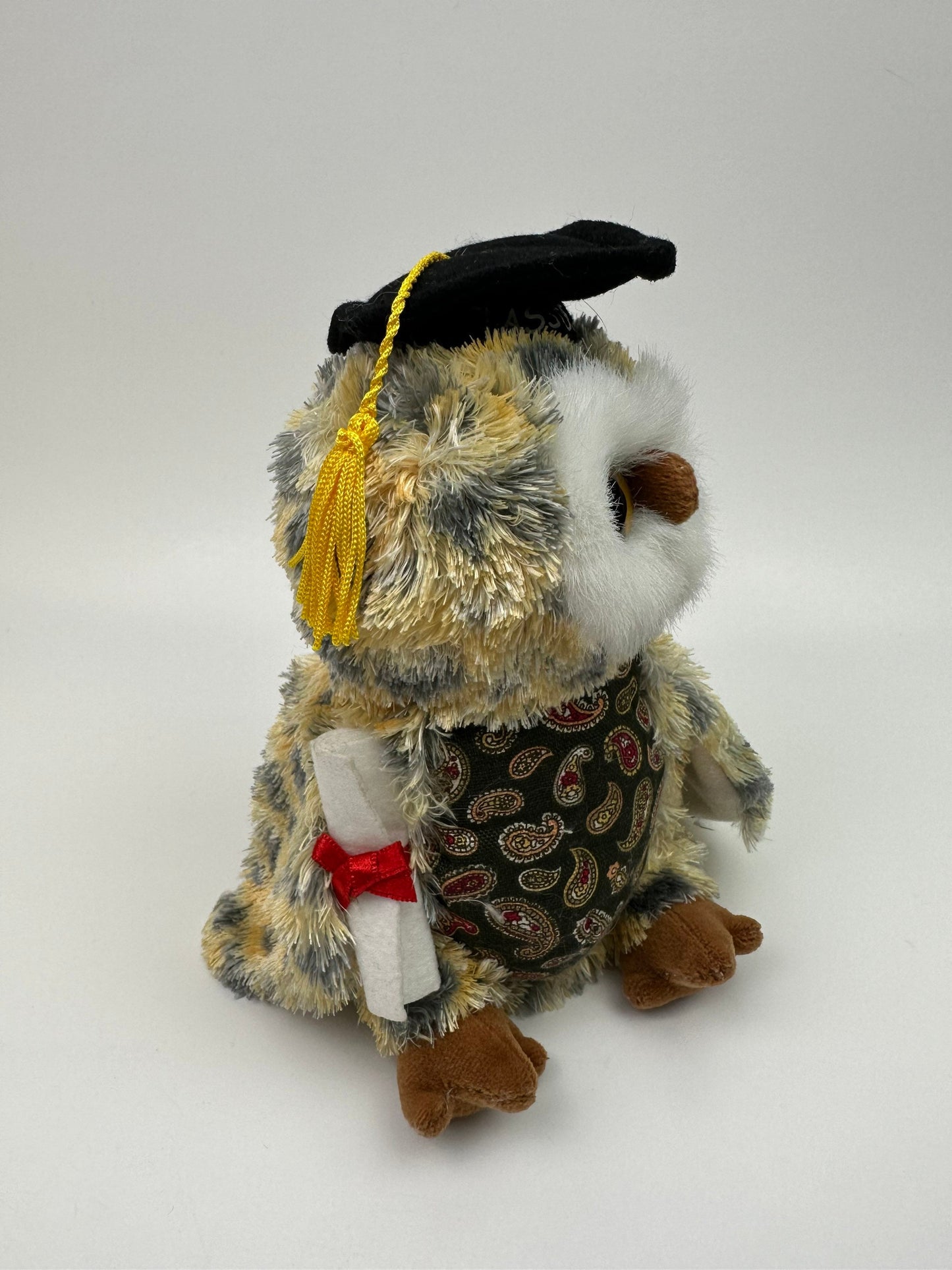 Ty Beanie Baby “Smarty” the Graduation Owl (6.5 inch)