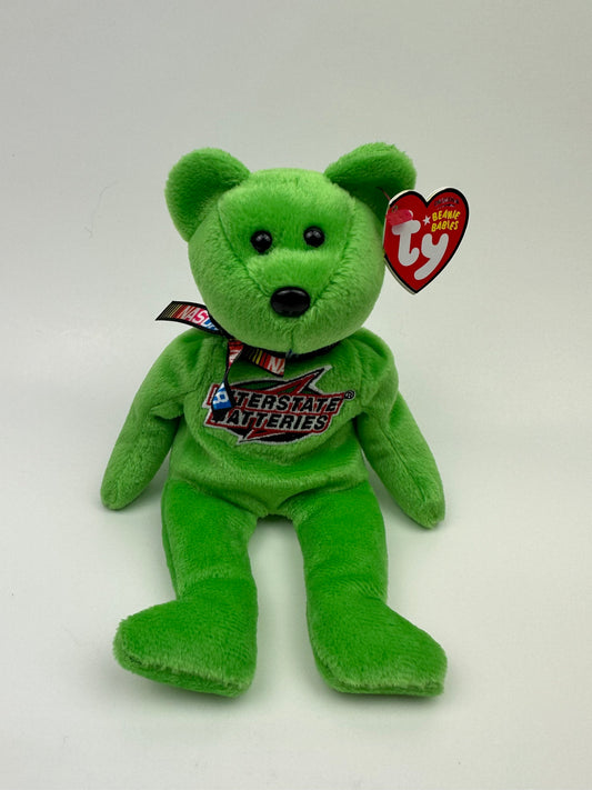 Ty Beanie Baby “J.J. Yeley #18” the Nascar Bear (8.5 inch)