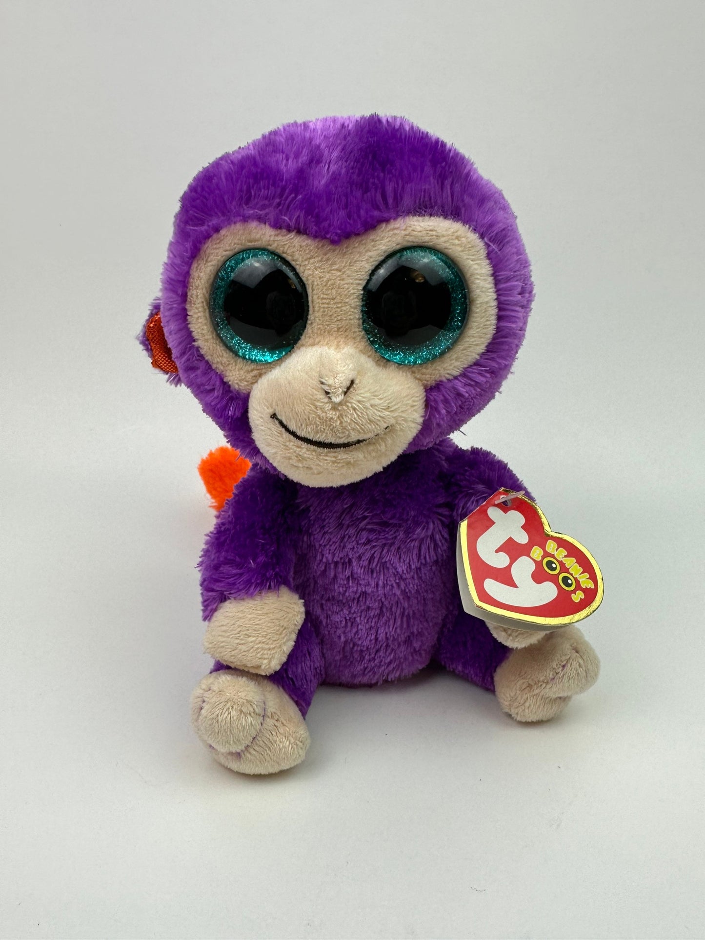 Ty Beanie Boo “Grapes” the Purple Monkey (6 inch)