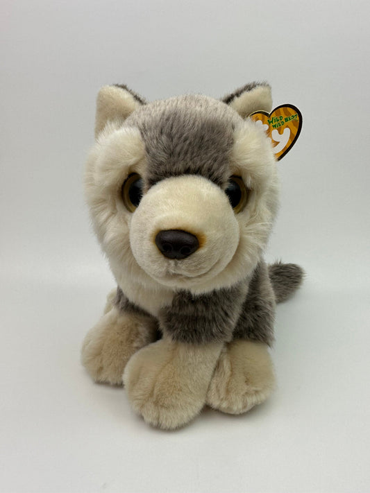 Ty Wild Wild Best Collection “Rocky” the Gray Timber Wolf (10 inch)