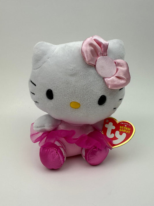 Ty Beanie Baby Vintage "Hello Kitty” Pink Tutu Edition (6 inch)