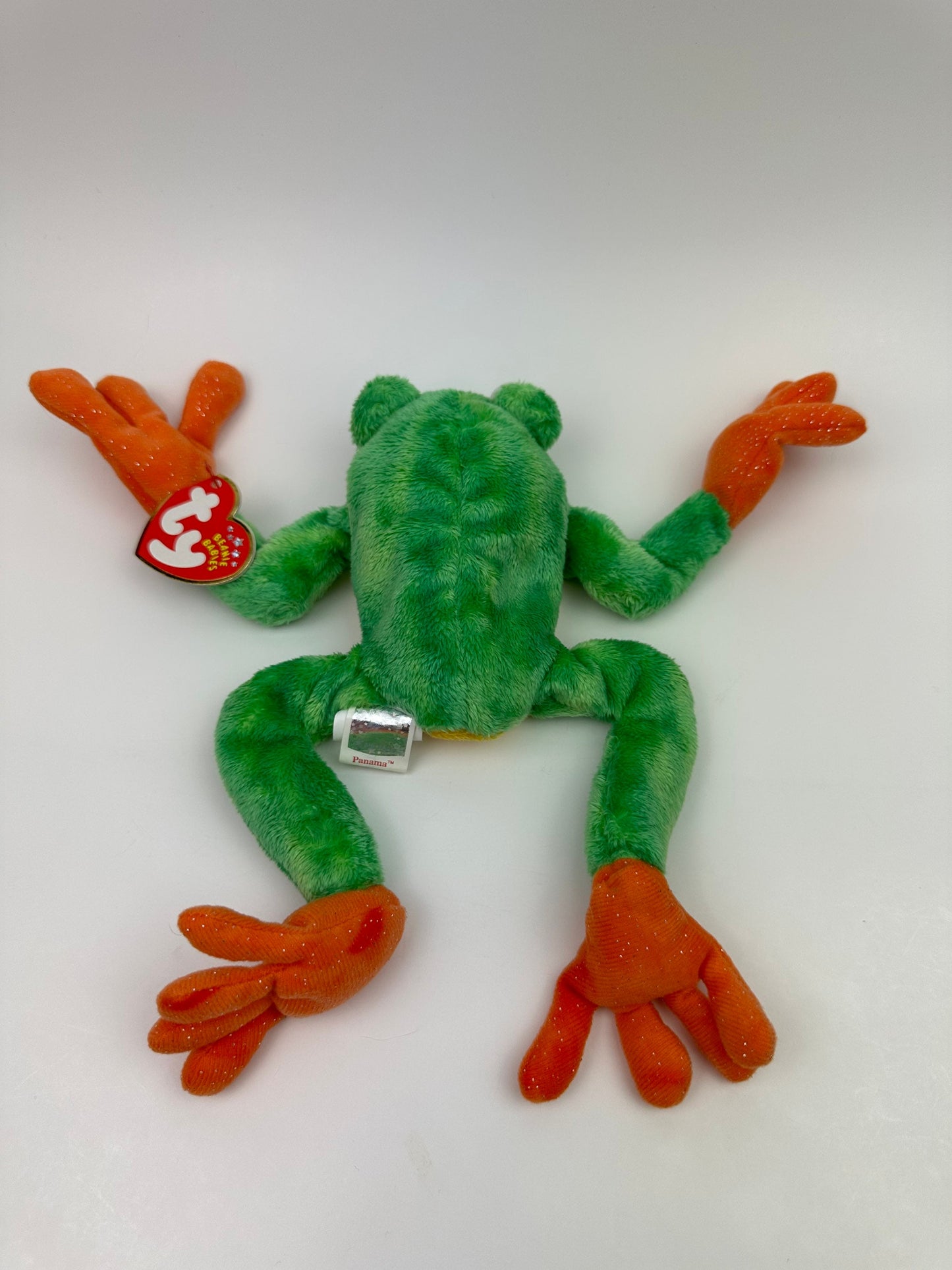 Ty Beanie Baby “Panama” the Frog  (9.5 inch)