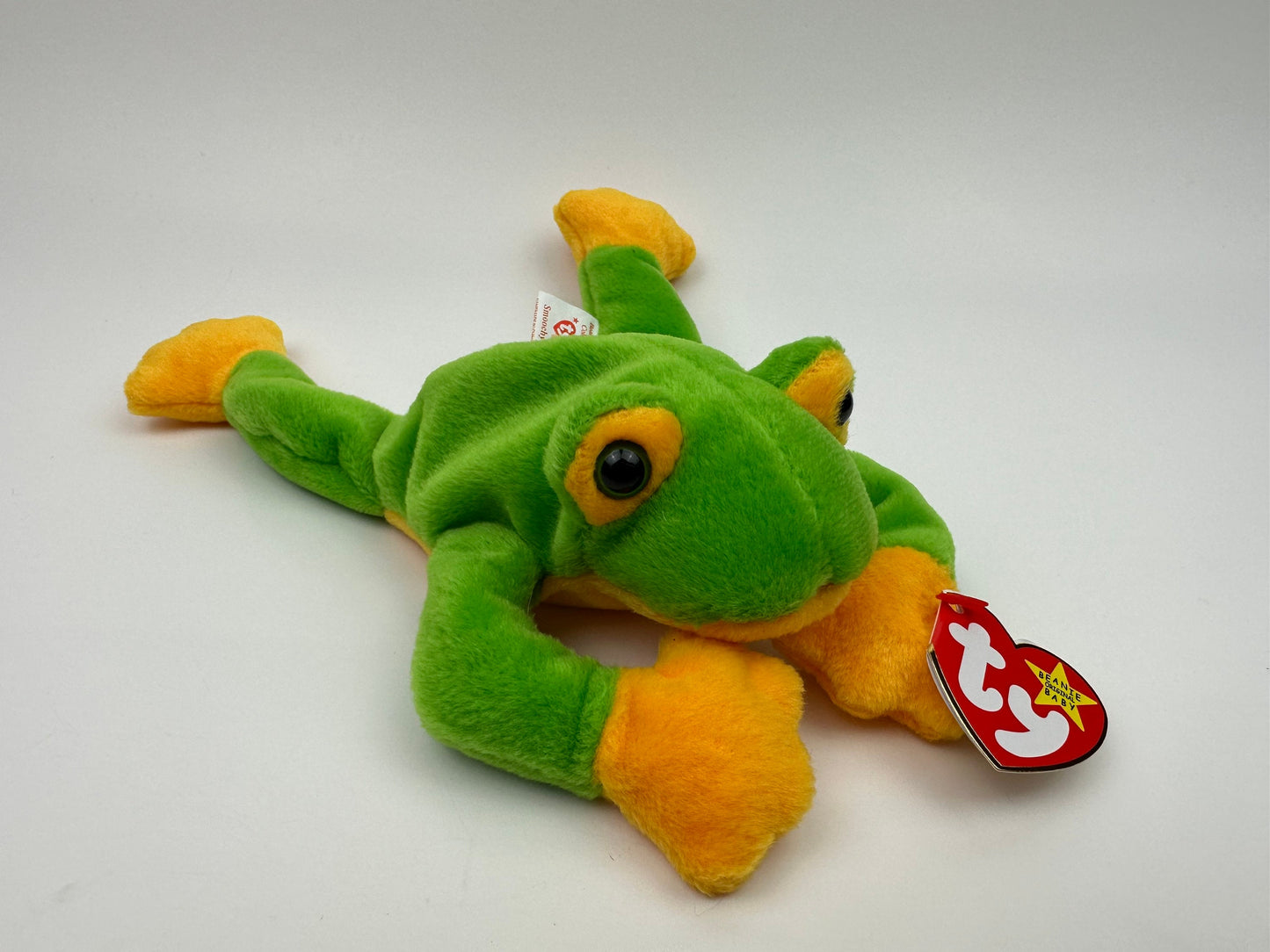 Ty Beanie Baby “Smoochy” the Frog! (8 inch)