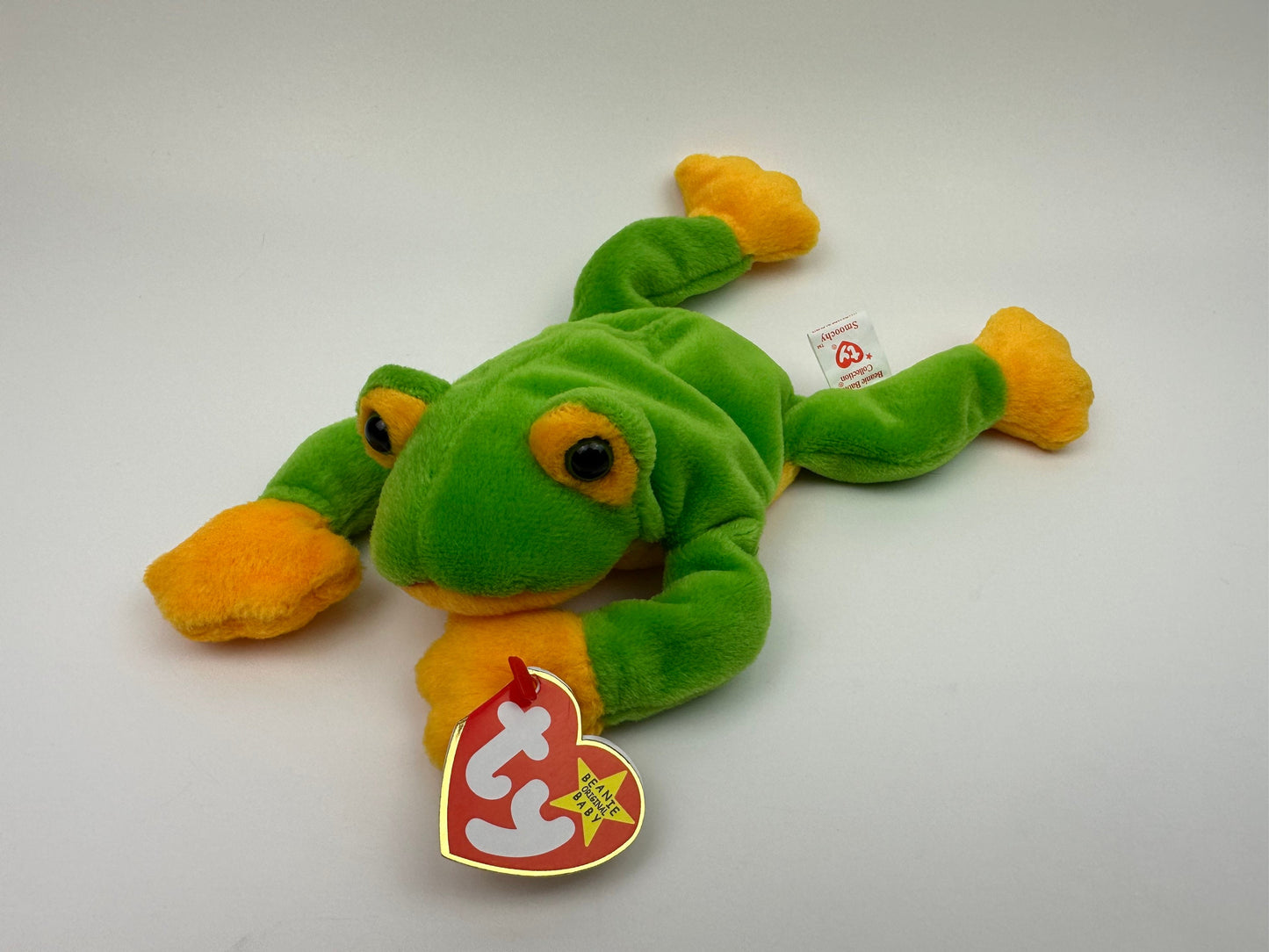 Ty Beanie Baby “Smoochy” the Frog! (8 inch)