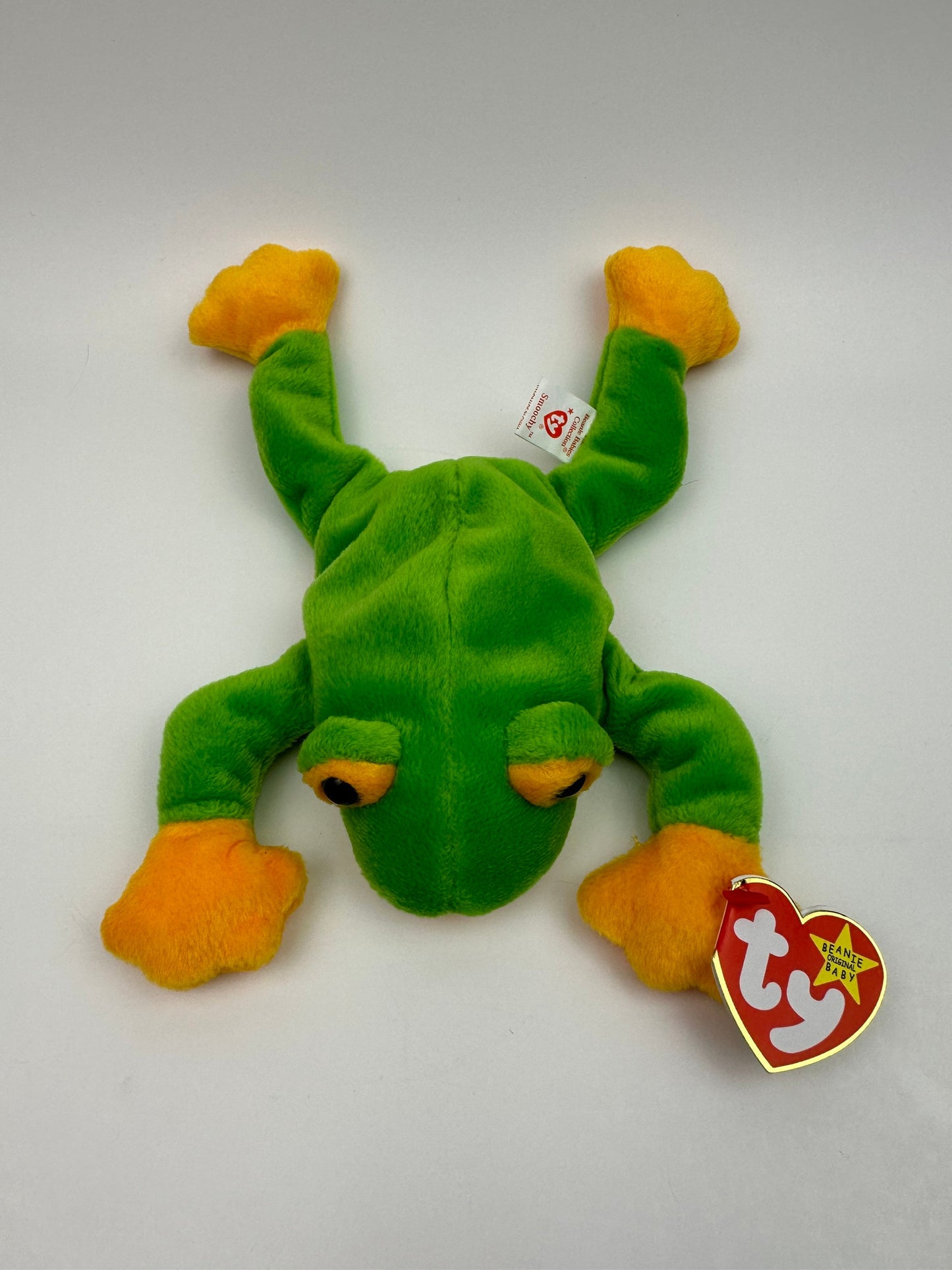 Ty Beanie Baby “Smoochy” the Frog! (8 inch)