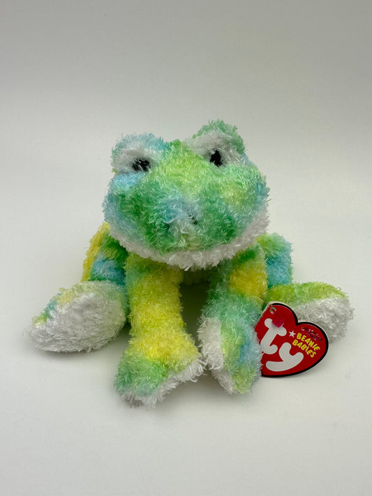 Ty Beanie Baby “Webley” the Green and Blue Frog ie! (7 inch)