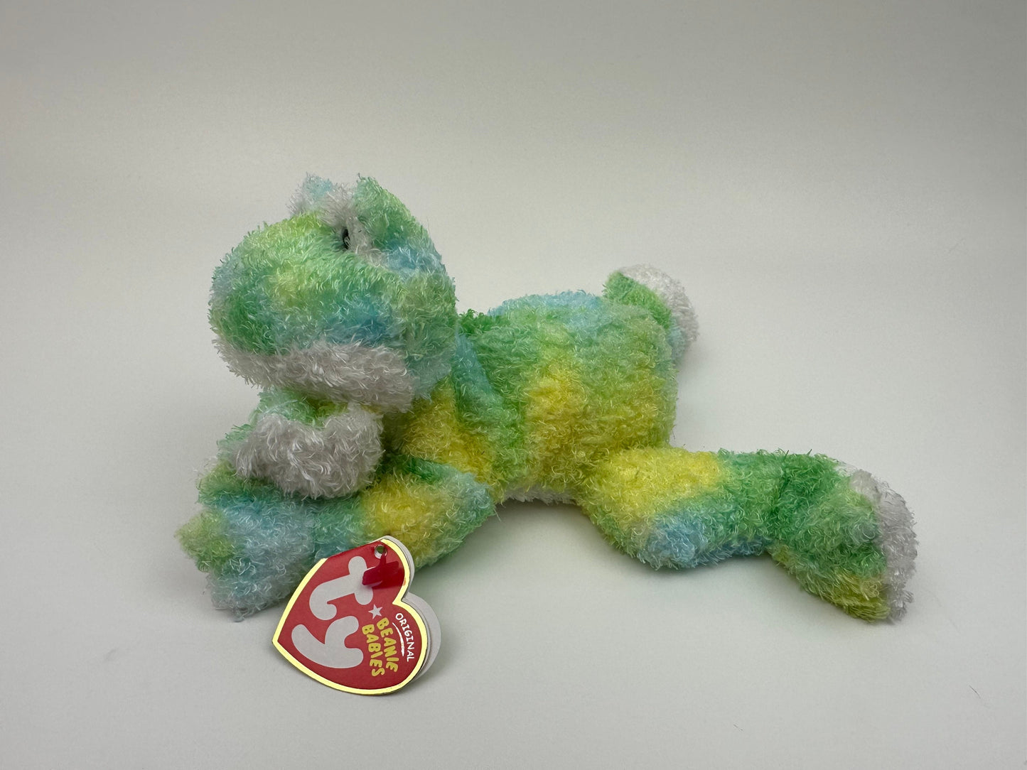 Ty Beanie Baby “Webley” the Green and Blue Frog ie! (7 inch)