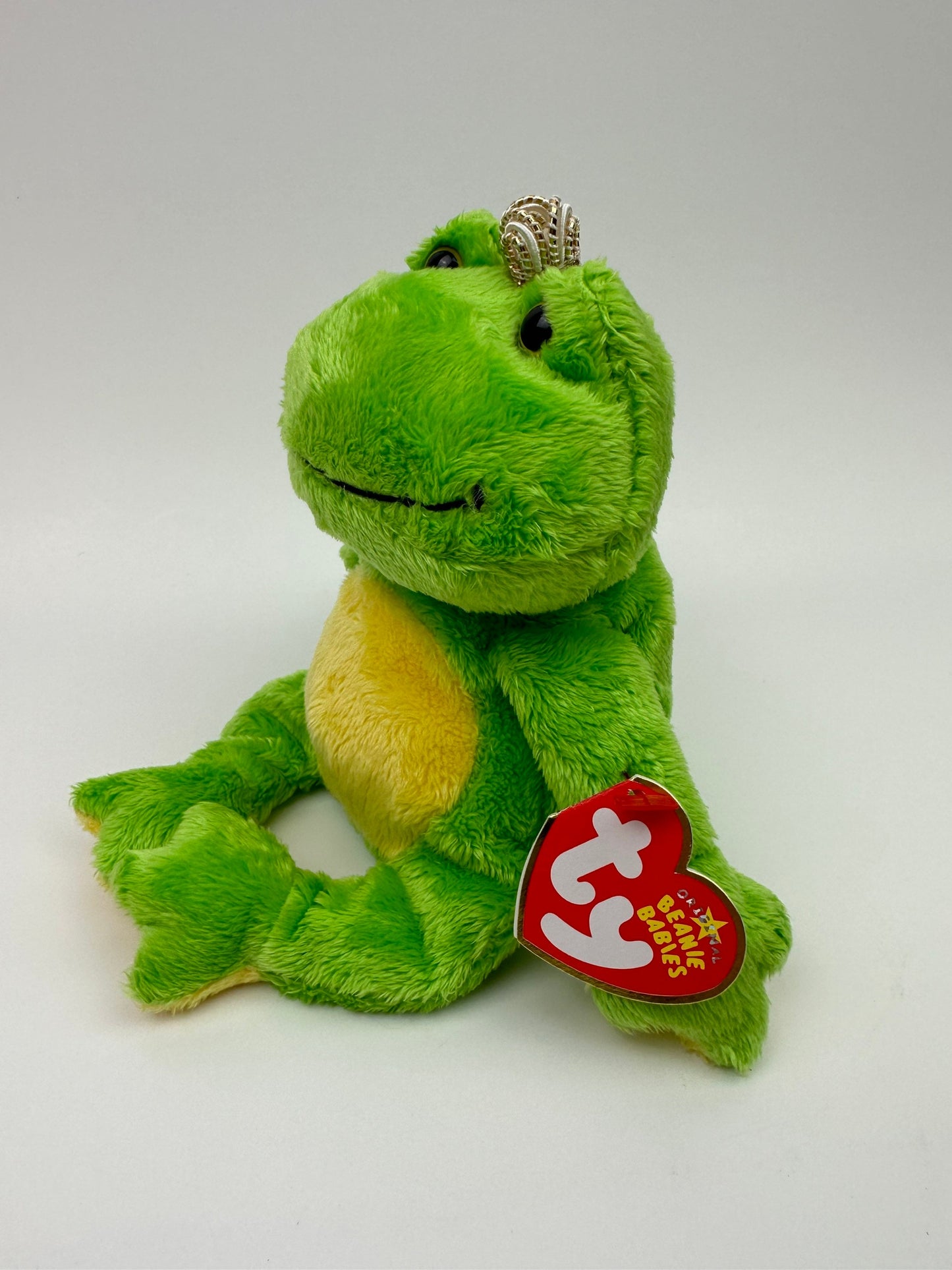 Ty Beanie Baby “Charm” the Adorable Frog! (8 inch)