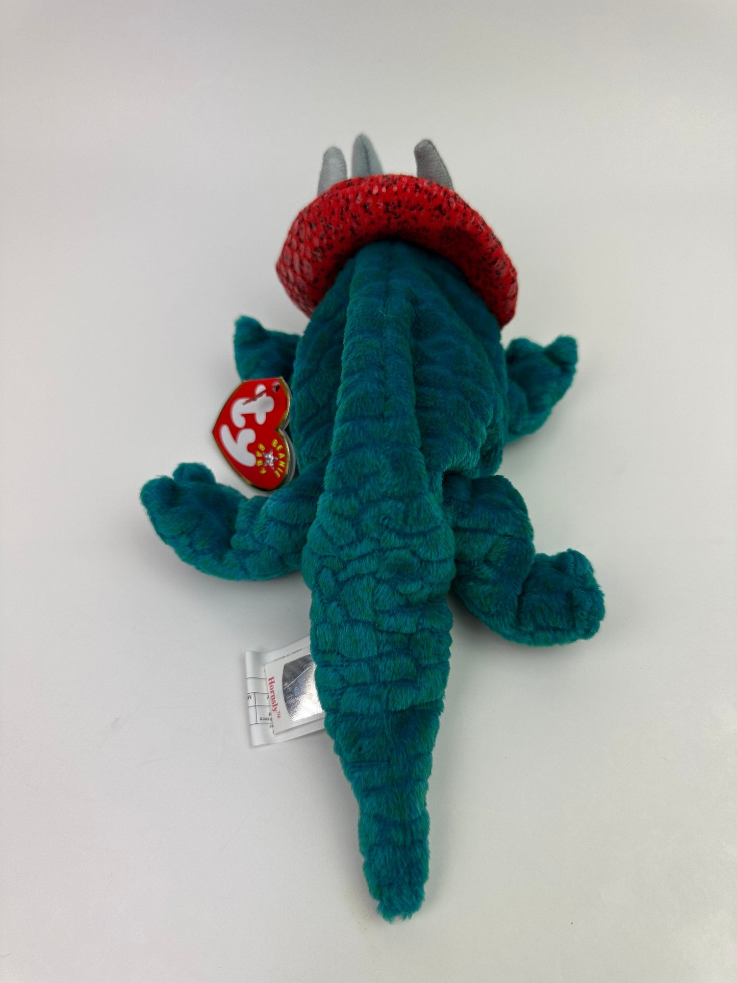 Ty Beanie Baby “Hornsly” the Dinosaur (8.5 inch)