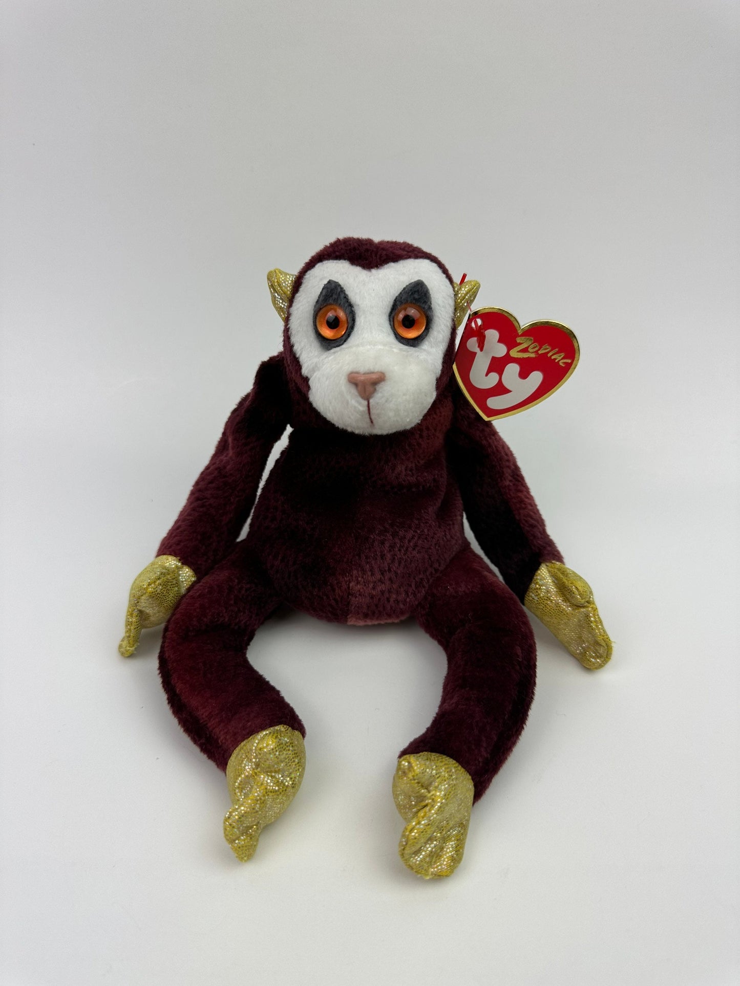 Ty Beanie Baby “Monkey” the Zodiac Monkey! (6 inch)