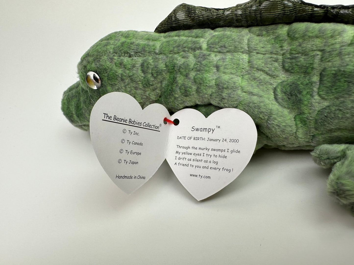 Ty Beanie Baby “Swampy” the Alligator! (9.5 inch)