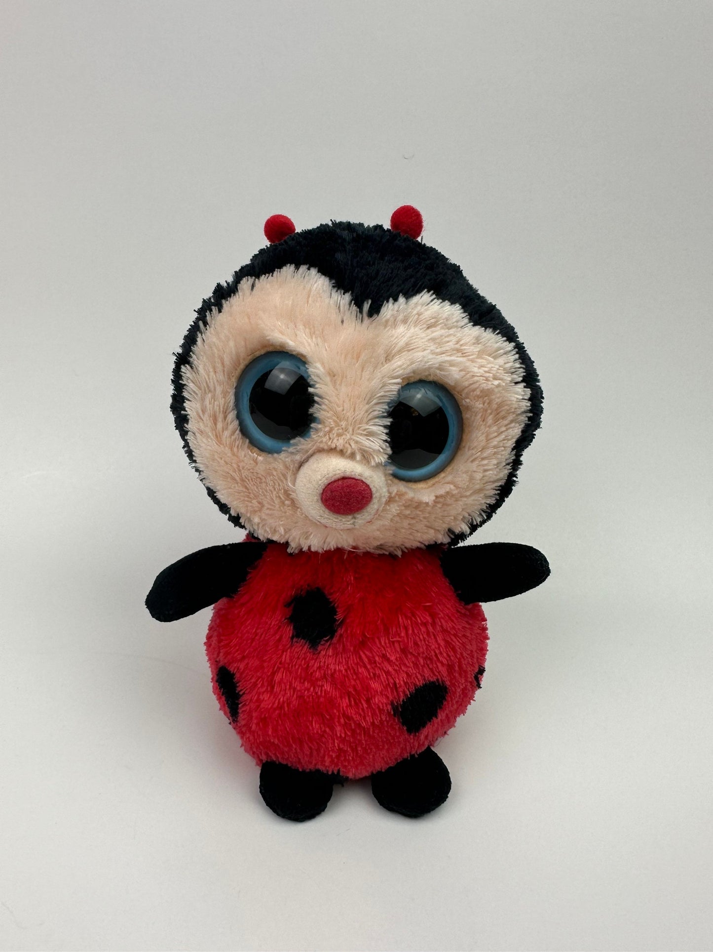 Ty Beanie Boos “Bugsy” the Ladybug - No Hang Tag (6 inch)