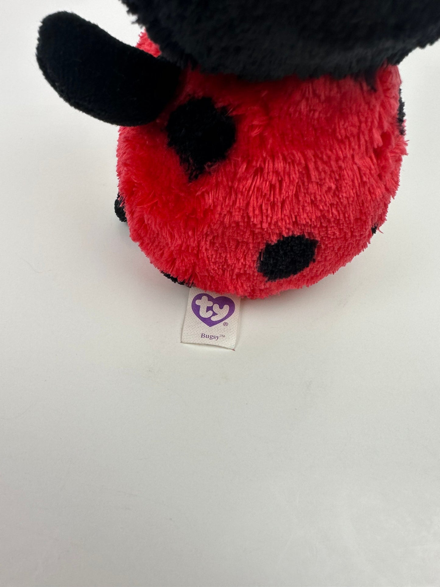 Ty Beanie Boos “Bugsy” the Ladybug - No Hang Tag (6 inch)