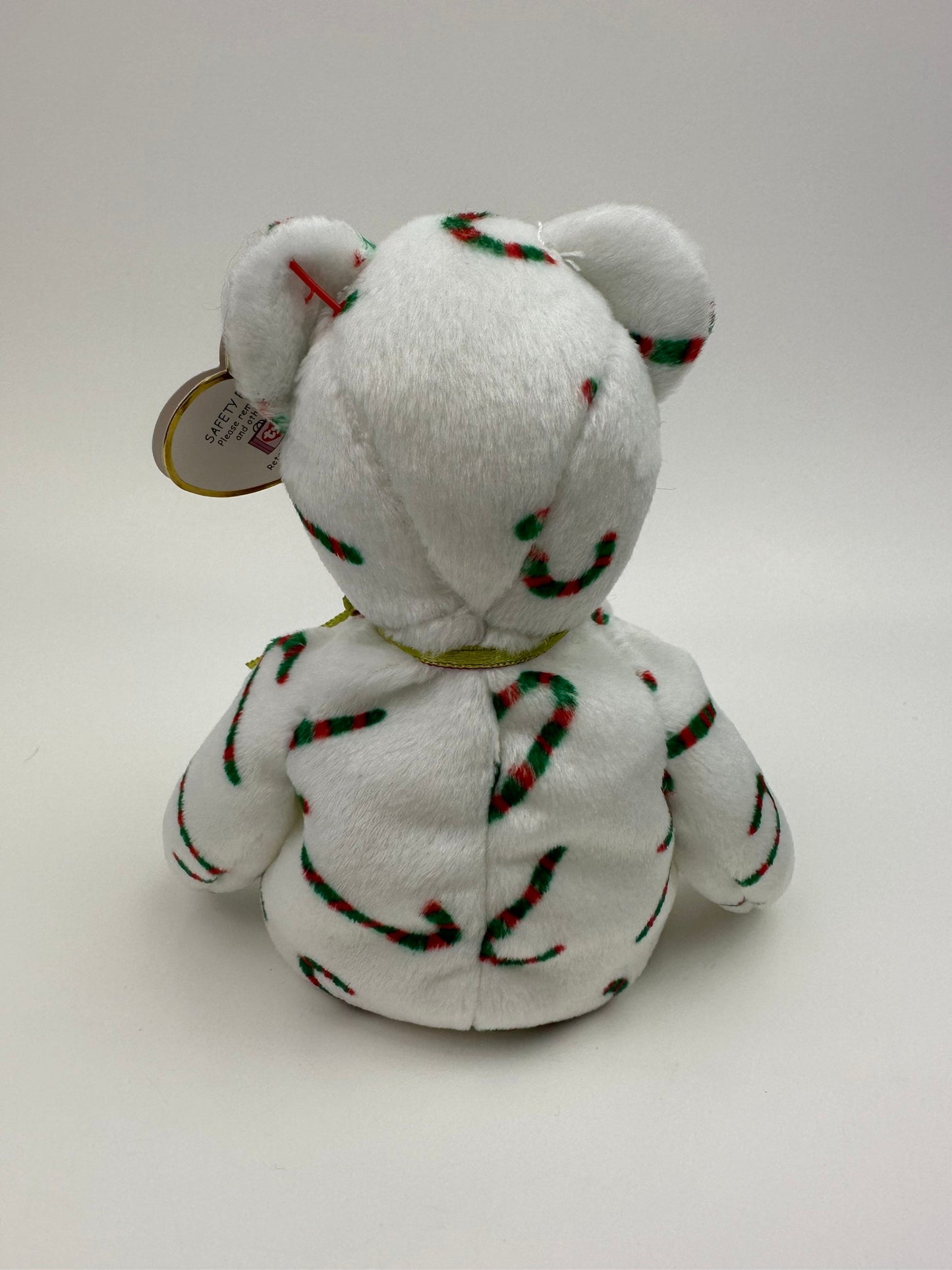 Ty Beanie Baby “Cand-e” the Candycane Bear - Internet Exclusive (8.5 inch)