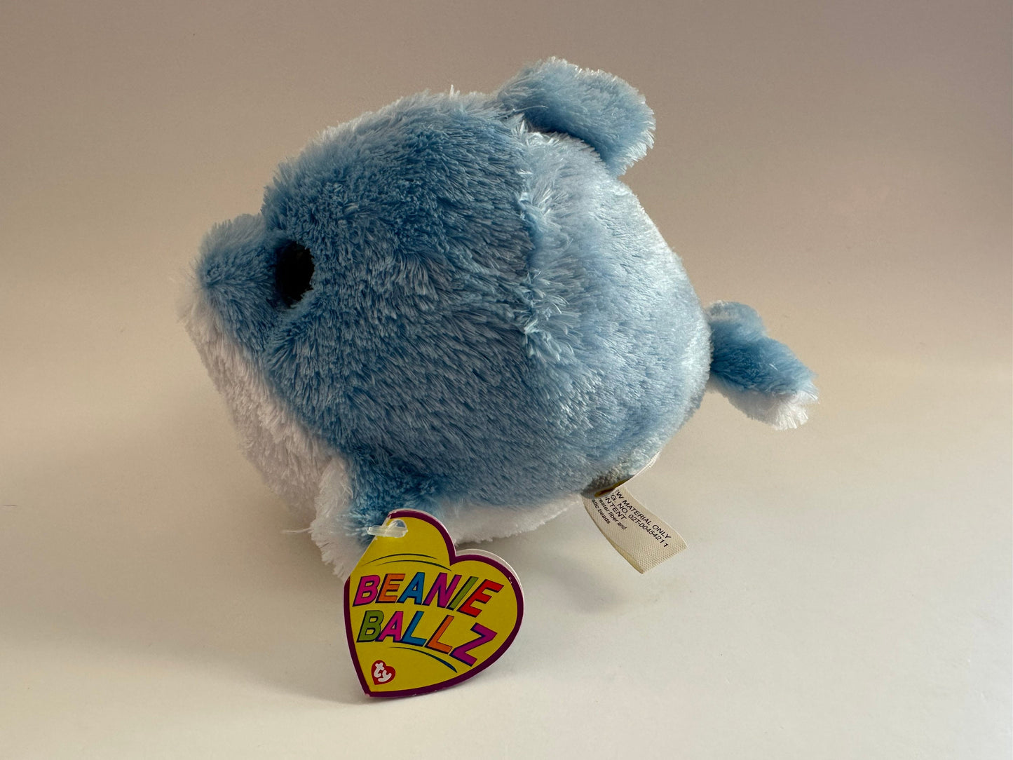 Ty Beanie Ballz “Laguna” the Blue Dolphin Ball (5 inch)