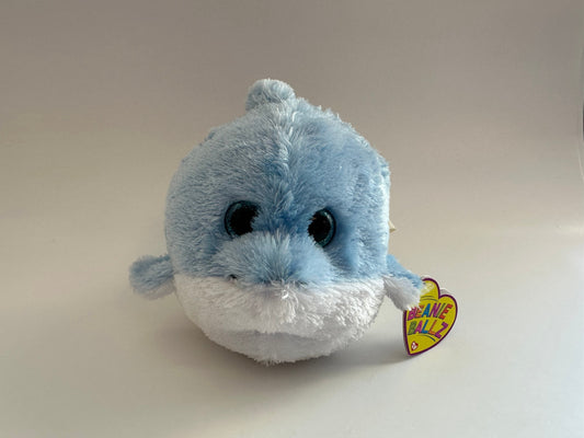 Ty Beanie Ballz “Laguna” the Blue Dolphin Ball (5 inch)