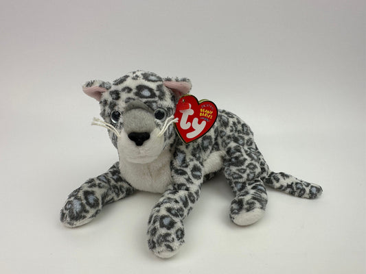 Ty Beanie Baby “Sundar” the Snow Leopard - Internet Exclusive *Rare* (8.5 inch)