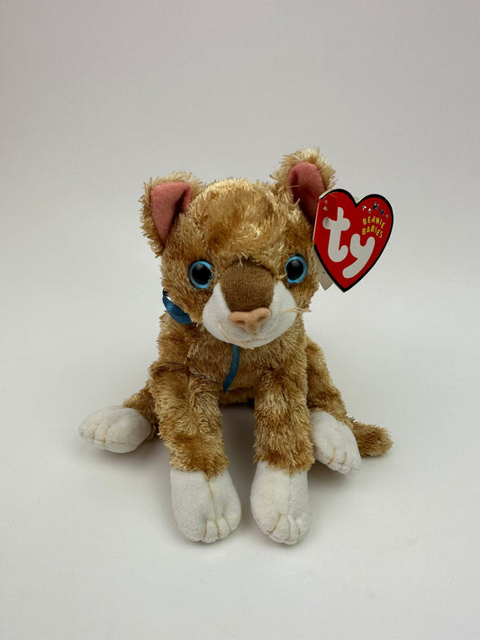 Ty Beanie Baby “Mattie” the Orange Tabby Cat (7 inch)