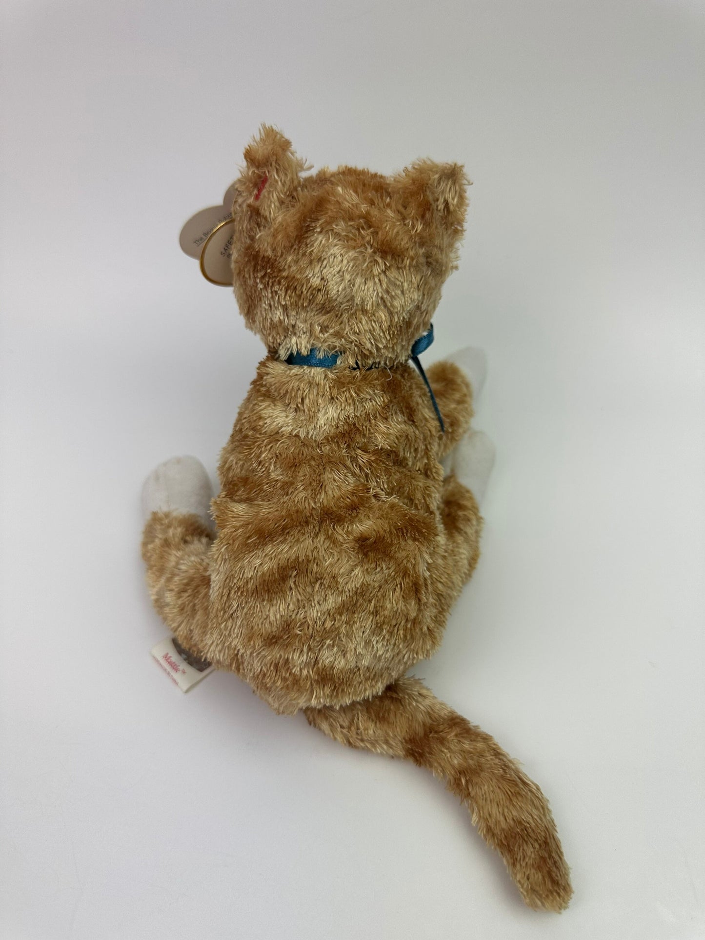 Ty Beanie Baby “Mattie” the Orange Tabby Cat (7 inch)