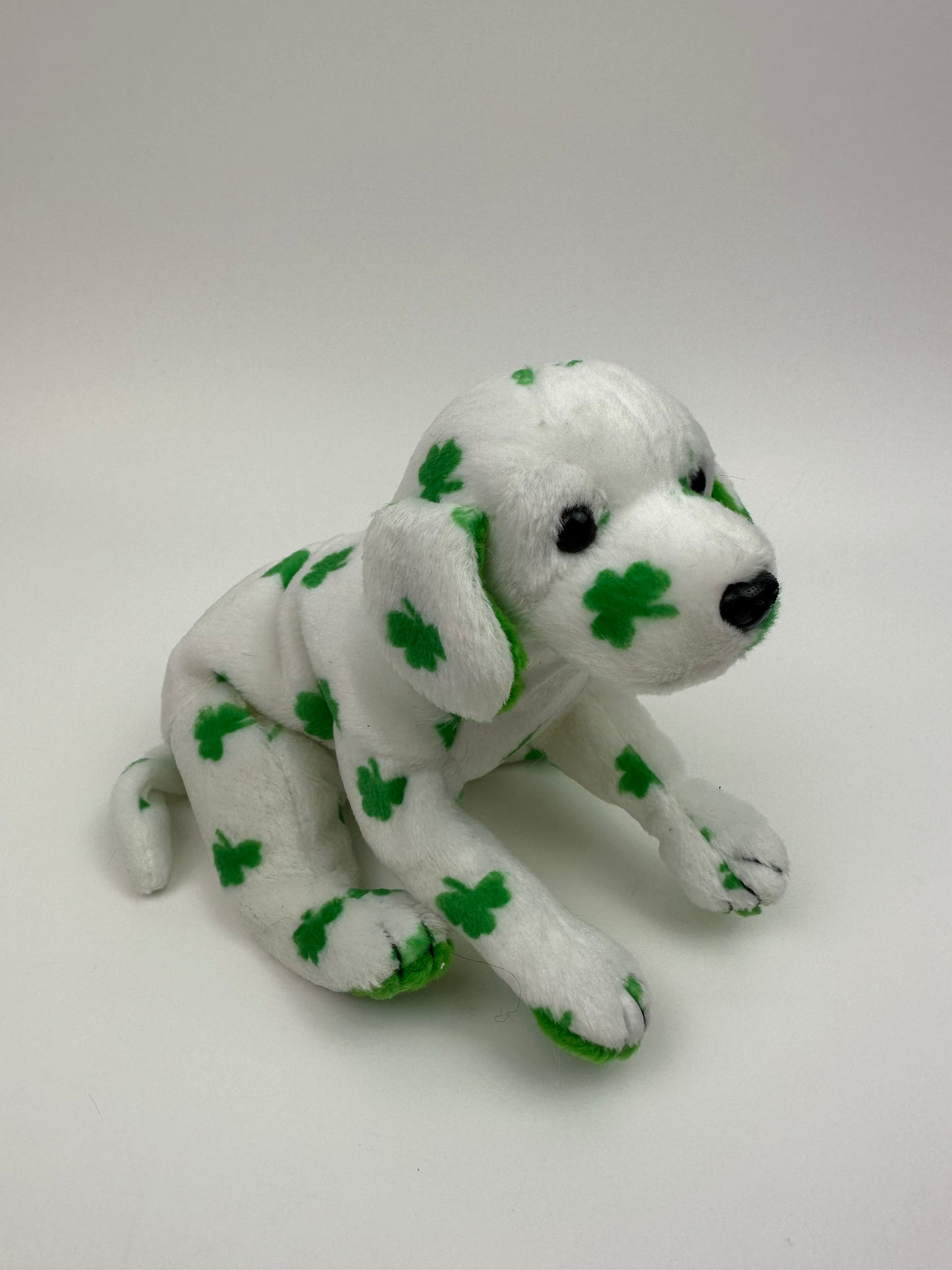 Ty Beanie Baby “Blarn-e” the Irish Dog  with Clovers! *Internet Exclusive* (6 inch)