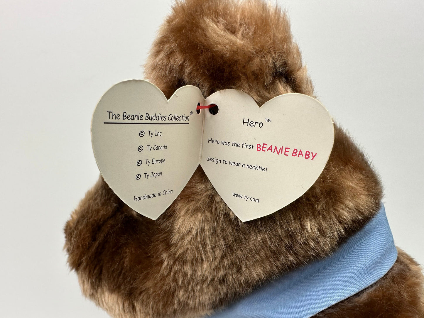 Ty Beanie Buddy “Hero” the Father’s Day Bear (13.5 inch)