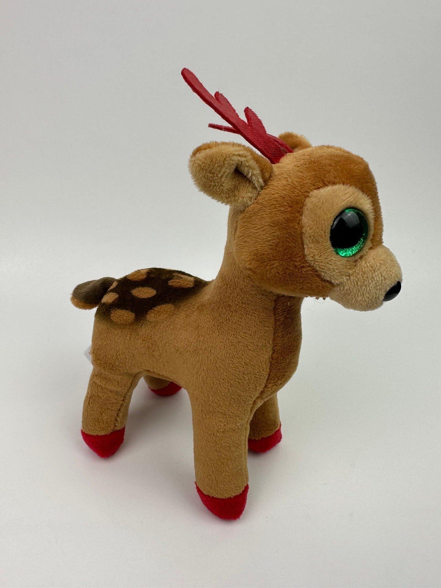 Ty Beanie Baby “Tinsel” the Holiday Reindeer (7 inch)