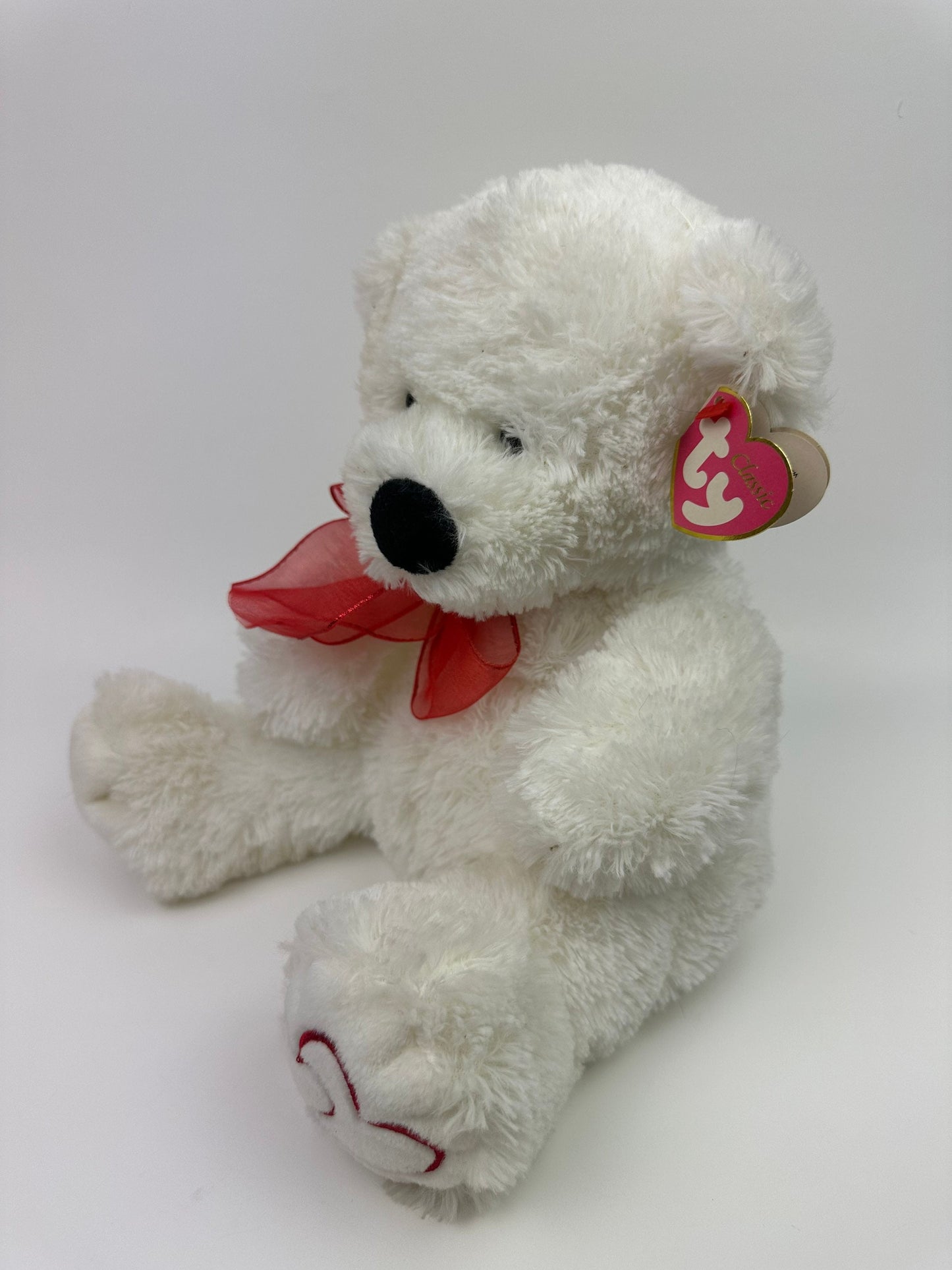 Ty Classics Collection “Heartford” the Teddy Bear - Walgreen’s Exclusive! (12 inch)