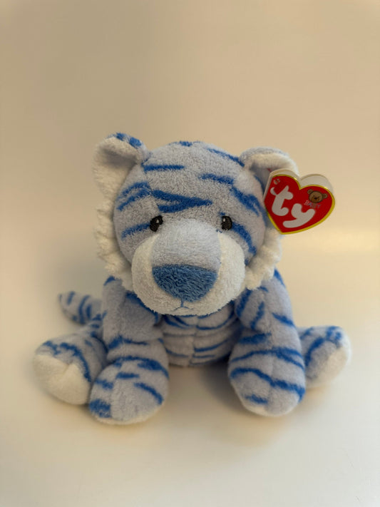 Ty Baby Line “Baby Growlers” the Blue Tiger *Rare!* (10 inch)