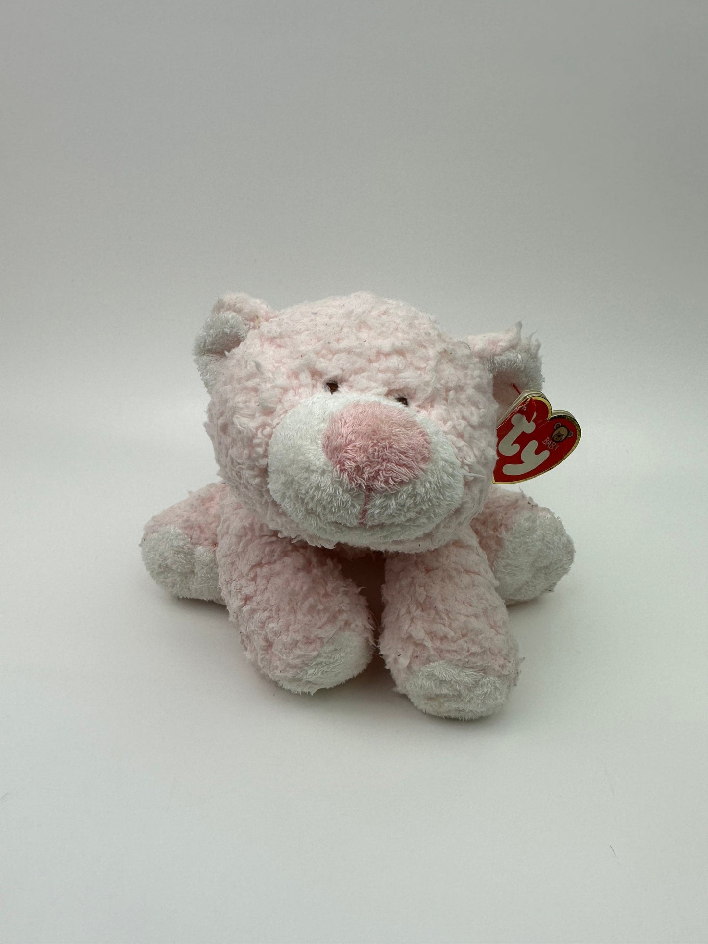 Ty Baby Line “Cubby Cuddles” the Pink Bear - Made especially for baby! *Rare* (9 inch)