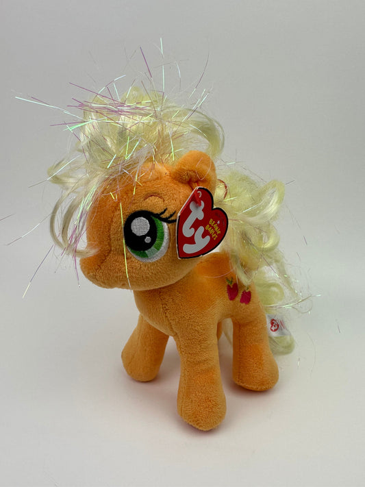 Ty Beanie Baby “Applejack” the Pony from My Little Pony! (7 inch)