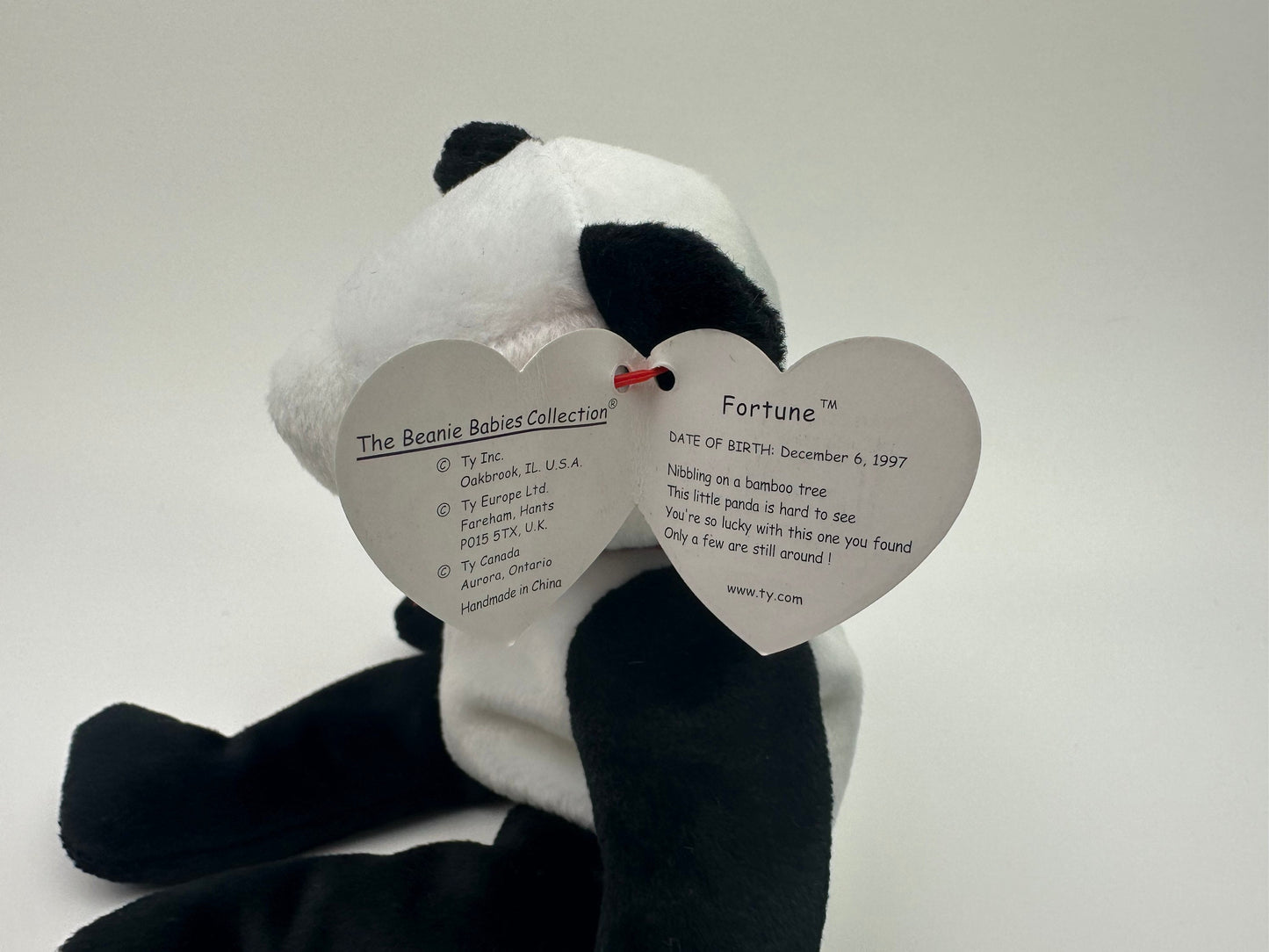 Ty Beanie Baby “Fortune” the Panda Bear (8.5 inch)