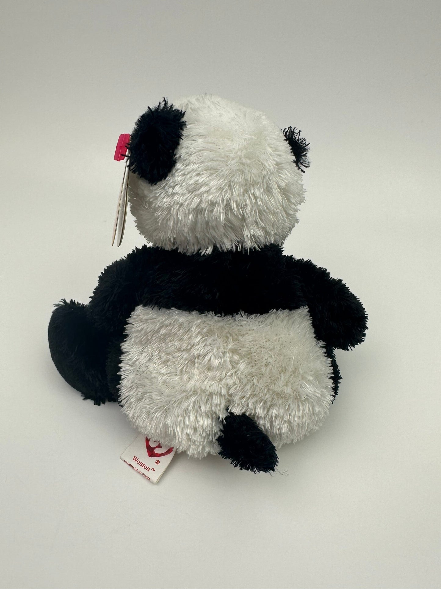 Ty Beanie Baby “Wonton” the Black and White Panda *Rare*  (5 inch)