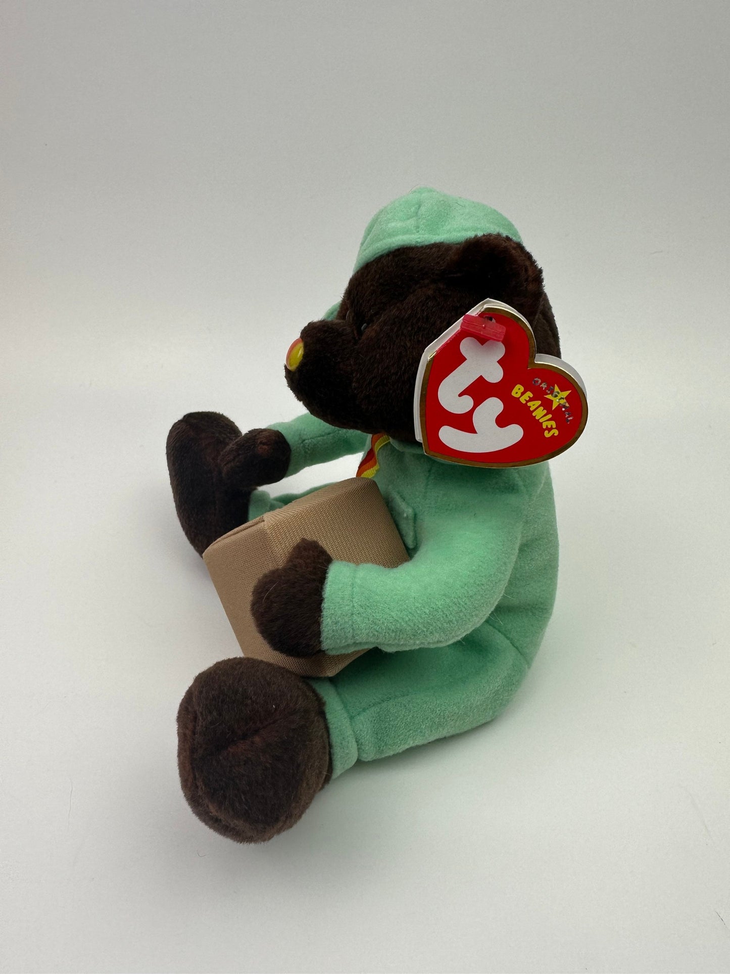 Ty Beanie Baby “Packer” the Bear - UK Exclusive (7 inch)