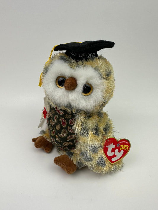 Ty Beanie Baby “Smarty” the Graduation Owl (6.5 inch)