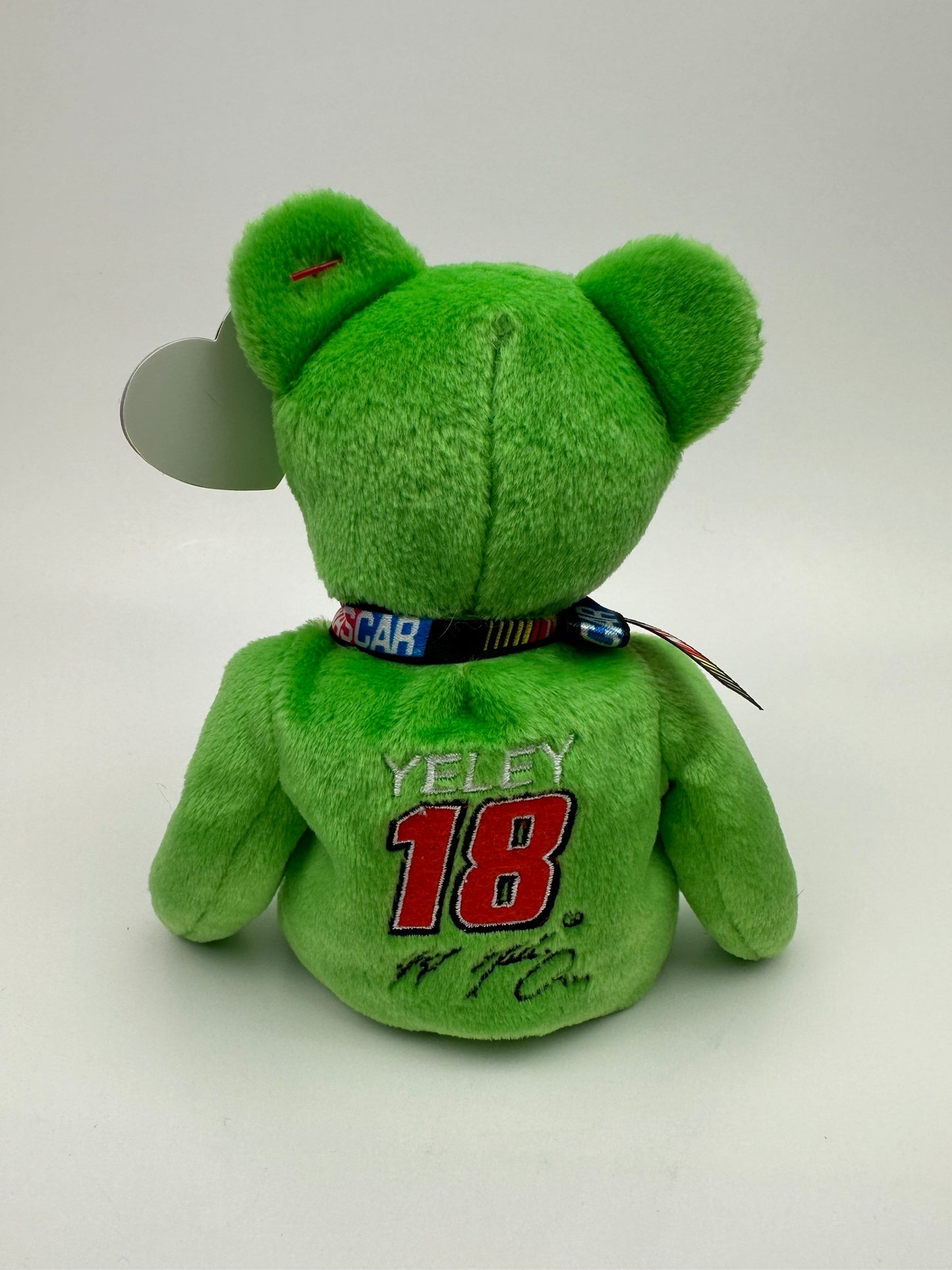 Ty Beanie Baby “J.J. Yeley #18” the Nascar Bear (8.5 inch)